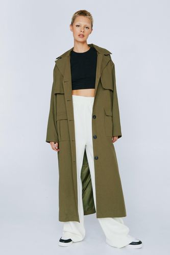 Trench Premium À Capuche - - 32 - Nasty Gal - Modalova