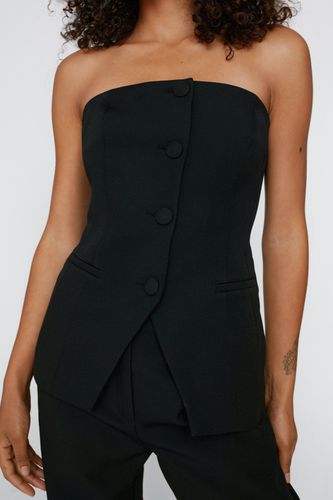 Top Corset - Noir - 38 - Nasty Gal - Modalova