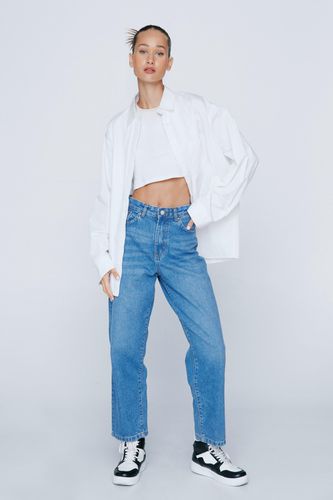 Petite - Jean Droit En Coton Biologique - 32 - Nasty Gal - Modalova