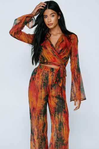 Top Cache-Coeur Léger Tie Dye - - 34 - Nasty Gal - Modalova