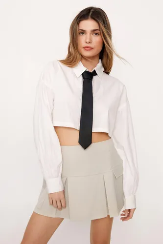 Petite - Jupe Cargo Ajustée - 42 - Nasty Gal - Modalova