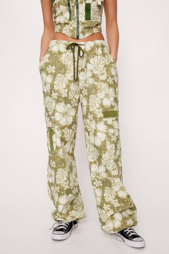 Pantalon Cargo Fleuri À Poches - 34 - Nasty Gal - Modalova