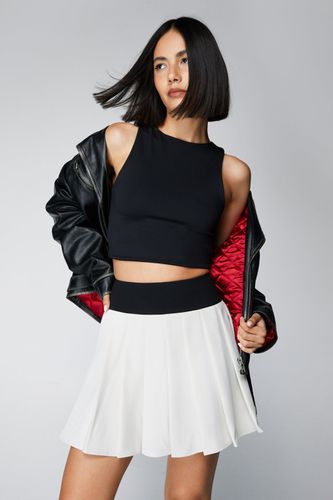 Mini-Jupe De Tailleur Color Block - 40 - Nasty Gal - Modalova