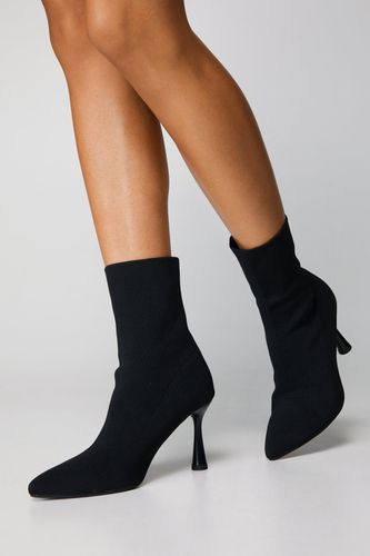 Bottines Chaussettes Côtelées Pointues - - 39 - Nasty Gal - Modalova