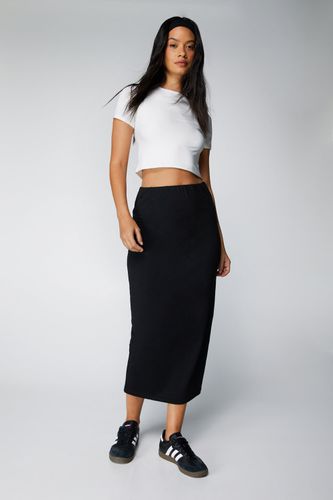 Jupe Mi-Longue Basique En Jersey - S - Nasty Gal - Modalova