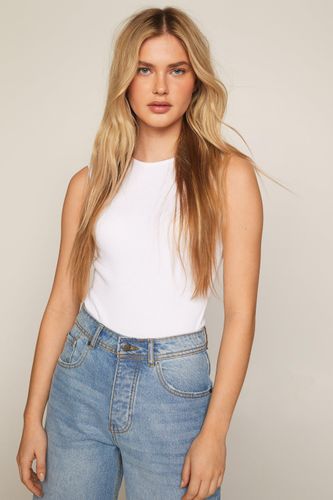 Body Côtelé Sans Manches - Xs - Nasty Gal - Modalova