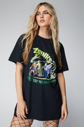 T-Shirt Oversize Imprimé Scooby Doo - - S - Nasty Gal - Modalova