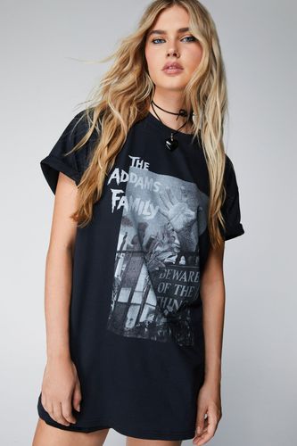 T-Shirt Oversize À Imprimé La Famille Addams - - S - Nasty Gal - Modalova