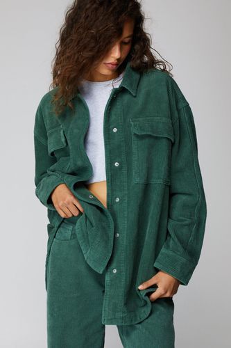 Chemise Oversize En Velours Côtelé - 32 - Nasty Gal - Modalova