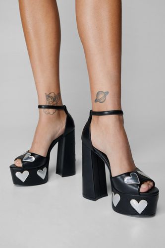 Chaussures En Simili À Plateforme Et Talon - - 36 - Nasty Gal - Modalova