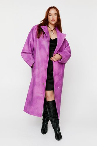 Grande Taille - Trench En Simili - 48 - Nasty Gal - Modalova