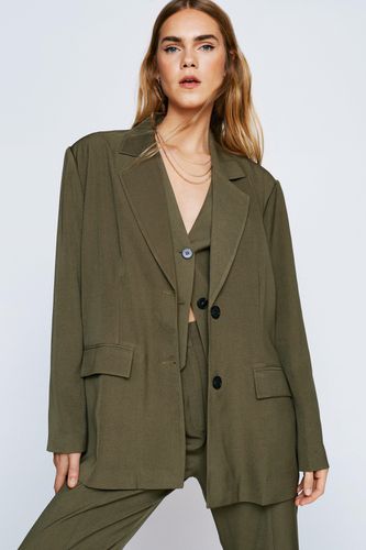 Blazer À Boutonnage Simple - 36 - Nasty Gal - Modalova