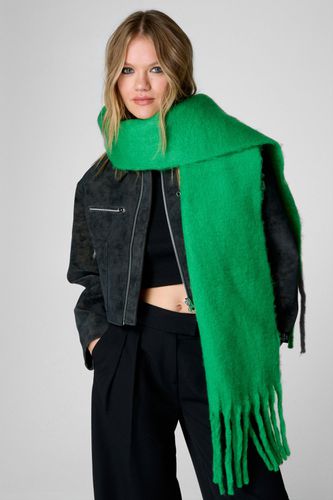 Oversized Knitted Chunky Scarf - One Size - Nasty Gal - Modalova