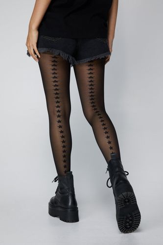 Collants À Coutures Apparentes - - One Size - Nasty Gal - Modalova