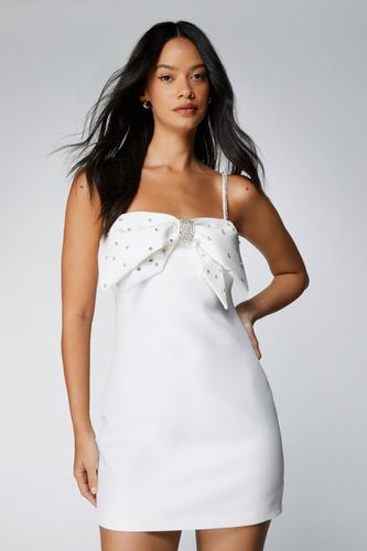 Mini Dressing Gown Premium À Strass - - 34 - Nasty Gal - Modalova