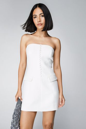 Mini Dressing Gown Premium Boutonnée - - 32 - Nasty Gal - Modalova