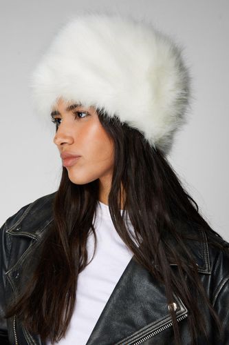 Chapeau En Fausse Fourrure - - One Size - Nasty Gal - Modalova