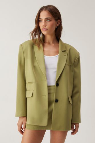 Petite Tailored Oversized Blazer - - 32 - Nasty Gal - Modalova