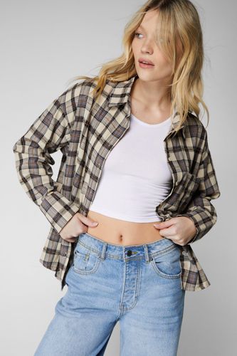 Chemise Oversize À Carreaux - 40 - Nasty Gal - Modalova