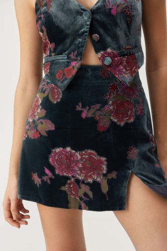 Devore Boho Floral Mini Skirt - 34 - Nasty Gal - Modalova