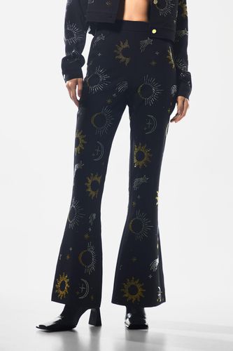 Pantalon Flare Premium À Motif Céleste - 32 - Nasty Gal - Modalova