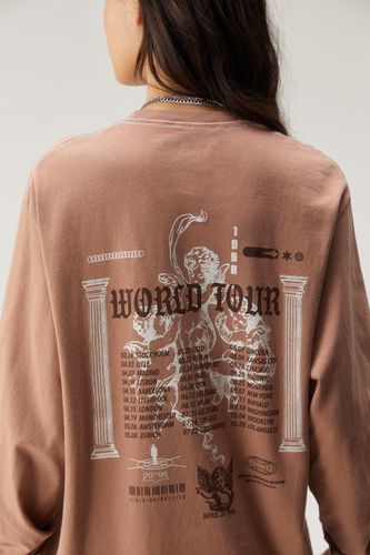 World Tour Front And Back Graphic Long Sleeve T-Shirt - - S - Nasty Gal - Modalova