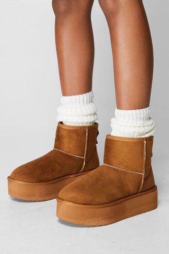 Bottes Confort À Plateforme - 37 - Nasty Gal - Modalova