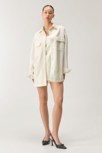 Tailored Oversized Shacket - 32 - Nasty Gal - Modalova