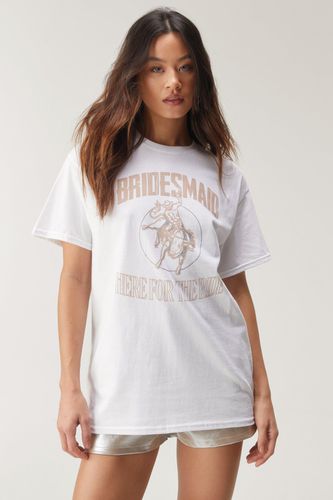 Bridesmaid Graphic T-Shirt - - S - Nasty Gal - Modalova