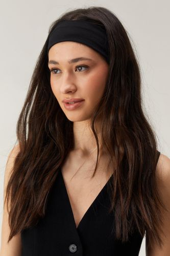 Jersey Headband - Noir - One Size - Nasty Gal - Modalova