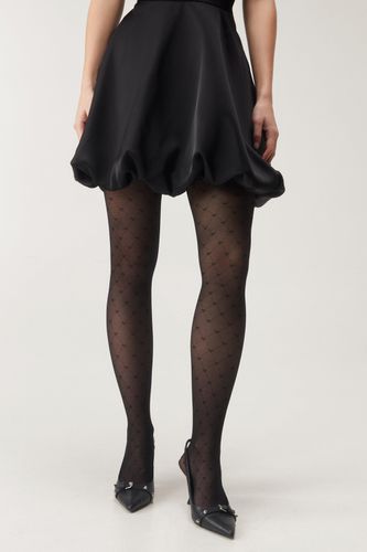 Collants Strassés À Motif Cœur - One Size - Nasty Gal - Modalova