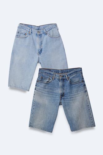 Vintage Rework Knee Length Denim Shorts - - S - Nasty Gal - Modalova