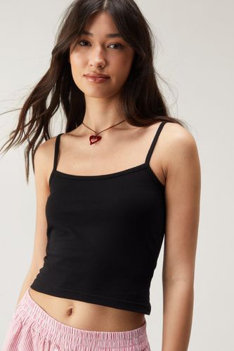 Skinny Strap Vest - Noir - L - Nasty Gal - Modalova