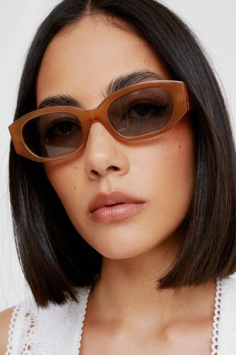 Round Colored Lens Sunglasses - - One Size - Nasty Gal - Modalova
