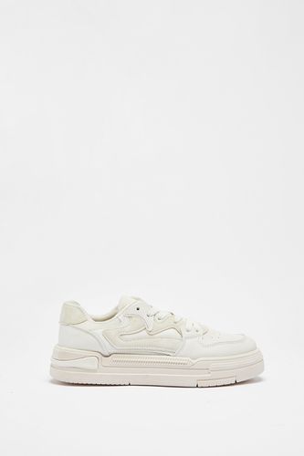 Faux Leather Chunky Trainers - 37 - Nasty Gal - Modalova