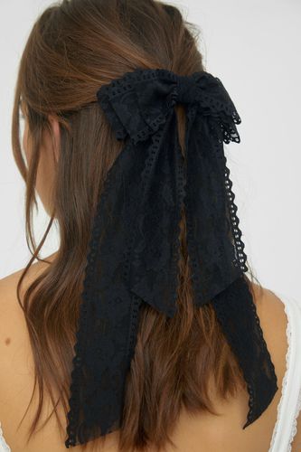 Floral Lace Double Layered Hair Bow - - One Size - Nasty Gal - Modalova