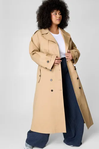 Plus Tailored Trench Coat - 50 - Nasty Gal - Modalova