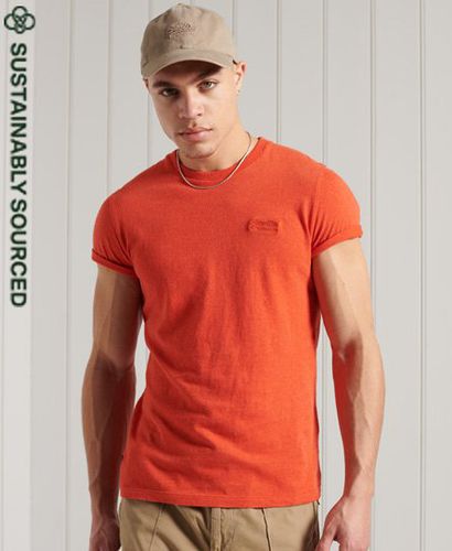 Men's Vintage T-Shirt aus Bio-Baumwolle mit Stickerei - Größe: XS - Superdry - Modalova