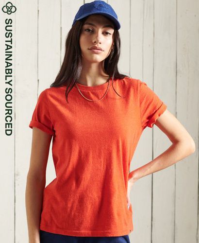 Women's Essential T-Shirt aus Bio-Baumwolle - Größe: 40 - Xmas deals - Superdry - Modalova