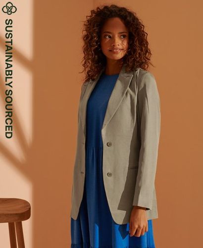 Damen Cult Studios Tencel-Blazer - Größe: 36 - Superdry - Modalova