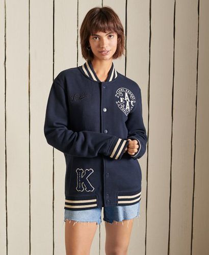 Bomber OverTaille College en Jersey Taille: M - Superdry - Modalova