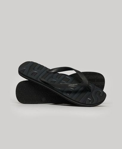 Herren Vegane Vintage Flip-Flops - Größe: 12-13 - Superdry - Modalova
