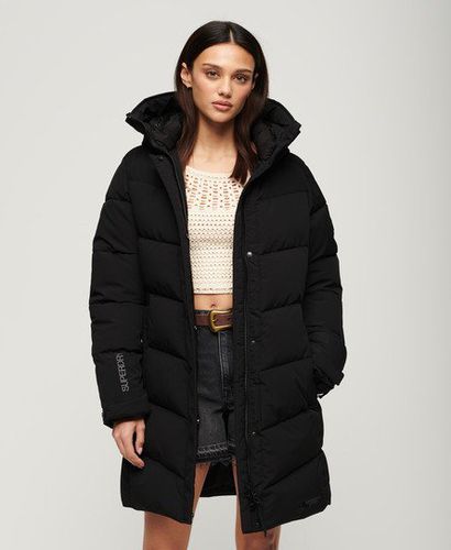 Damen Wattierter City Chevron Parka - Größe: 44 - Superdry - Modalova