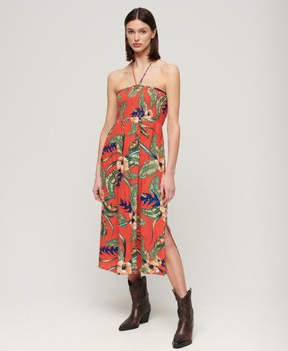 Robe de Plage Mi-longue Smockée Taille: 38 - Superdry - Modalova