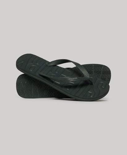 Herren Vegane Vintage Flip-Flops - Größe: 12-13 - Superdry - Modalova