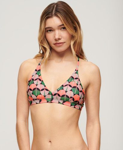 Damen Triangel-Bikinioberteil mit überkreuzten Rückenträgern - Größe: 38 - Superdry - Modalova