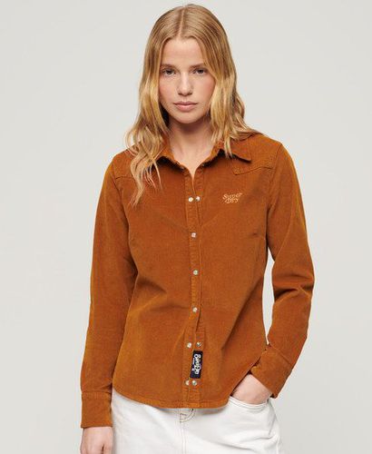 Women's Cordhemd im Western-Stil - Größe: 38 - Superdry - Modalova