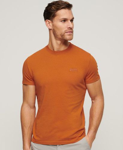 Herren Essential T-Shirt aus Bio-Baumwolle mit Logo und Stickerei - Größe: Xxl - Superdry - Modalova