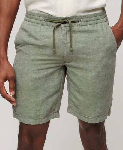 Herren Shorts Mit Kordelzug Aus Leinen, , Größe: XL - Xmas deals - Superdry - Modalova