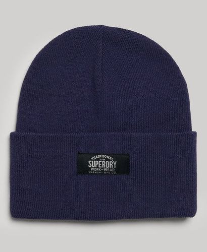 Bonnet en Maille Côtelé Classique - Superdry - Modalova